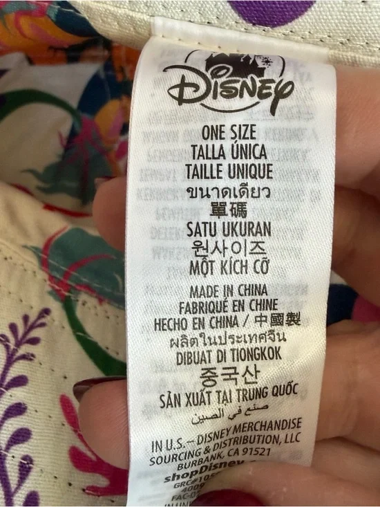 DISNEY The Little Mermaid Reversible Retro Bucket Hat One Size NWT - Picture 6 of 7